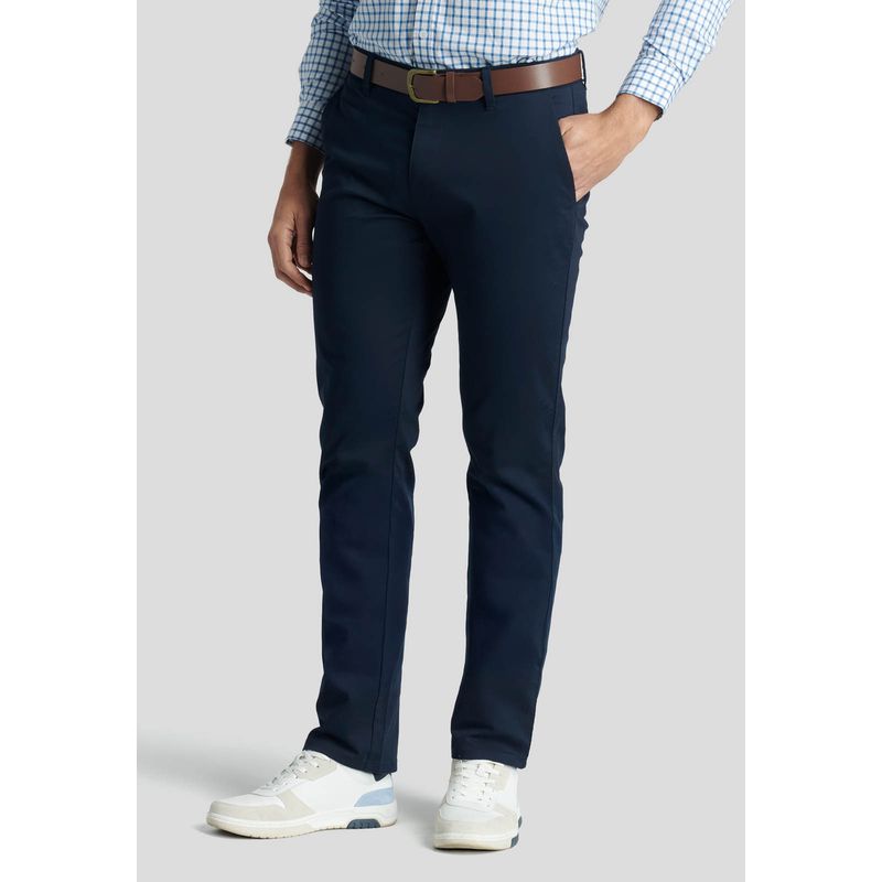 NEW MAN - Pantalón Bagneaux Regular Heritage Azul New Man