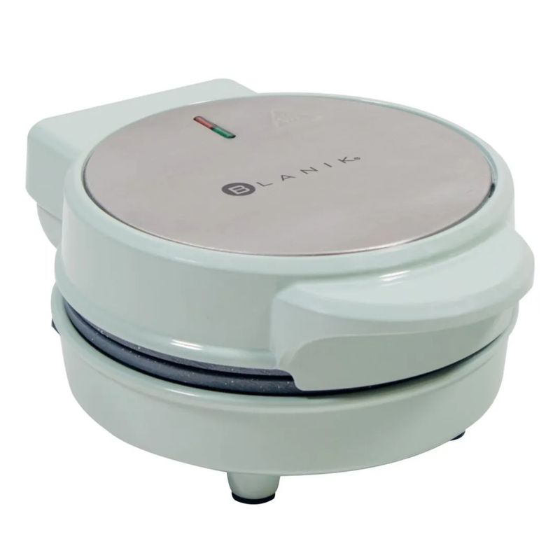BLANIK - Máquina Waffles Wafflera Mini Antiadherente Blanik Bmw079 Color Menta