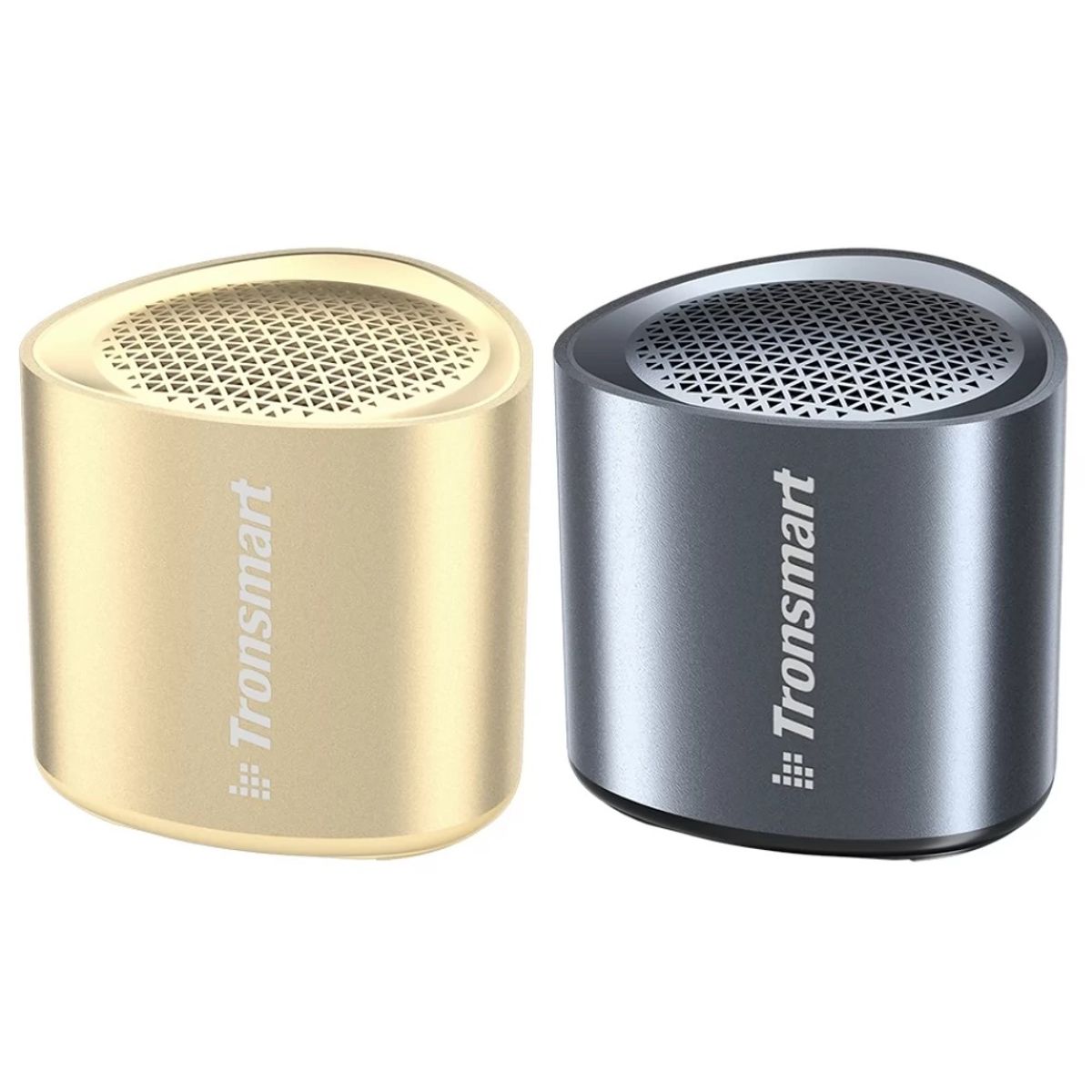 TRONSMART - Set 2 Altavoz Bluetooth portátil recargable metálico 5 W IPX7 Tronsmart Nimo