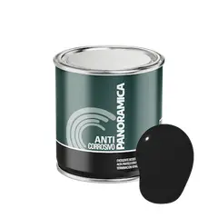 PINTURAS PANORAMICA LTDA - Esmalte Anticorrosivo Doble Acción Color Negro Litro