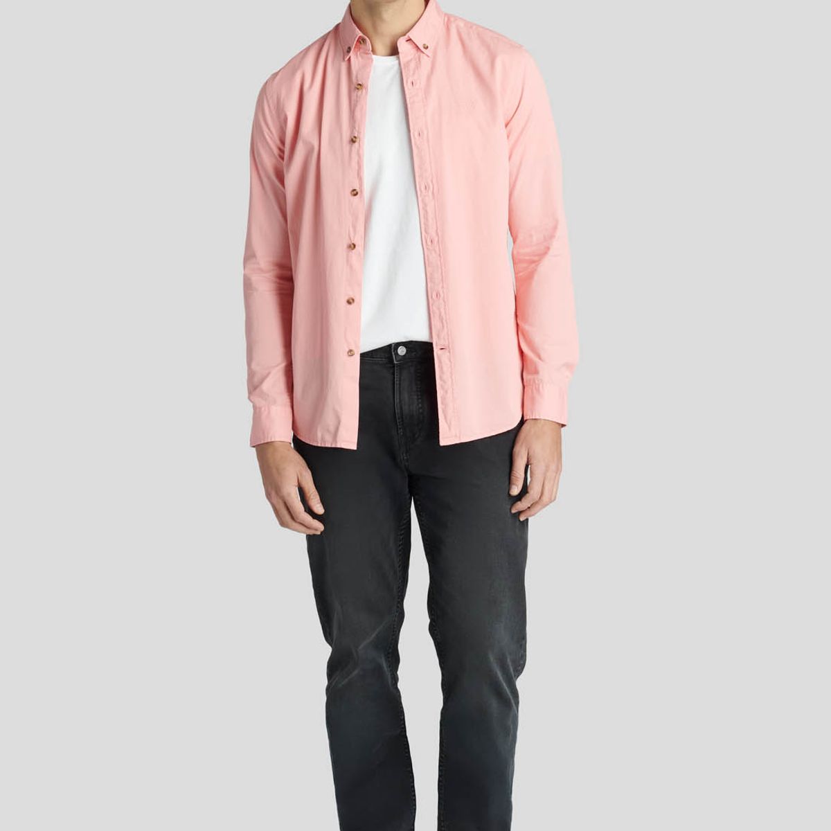 NEW MAN - Camisa Ely Heritage Naranjo New Man