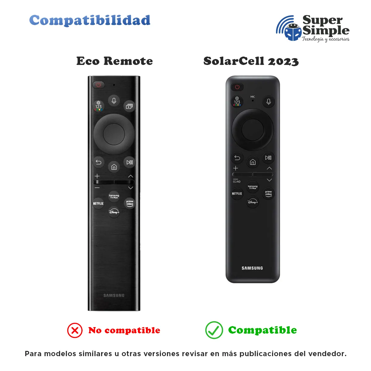 URBANCASE - Protector Urbancase Para Control Samsung  Solarcell 2023-25