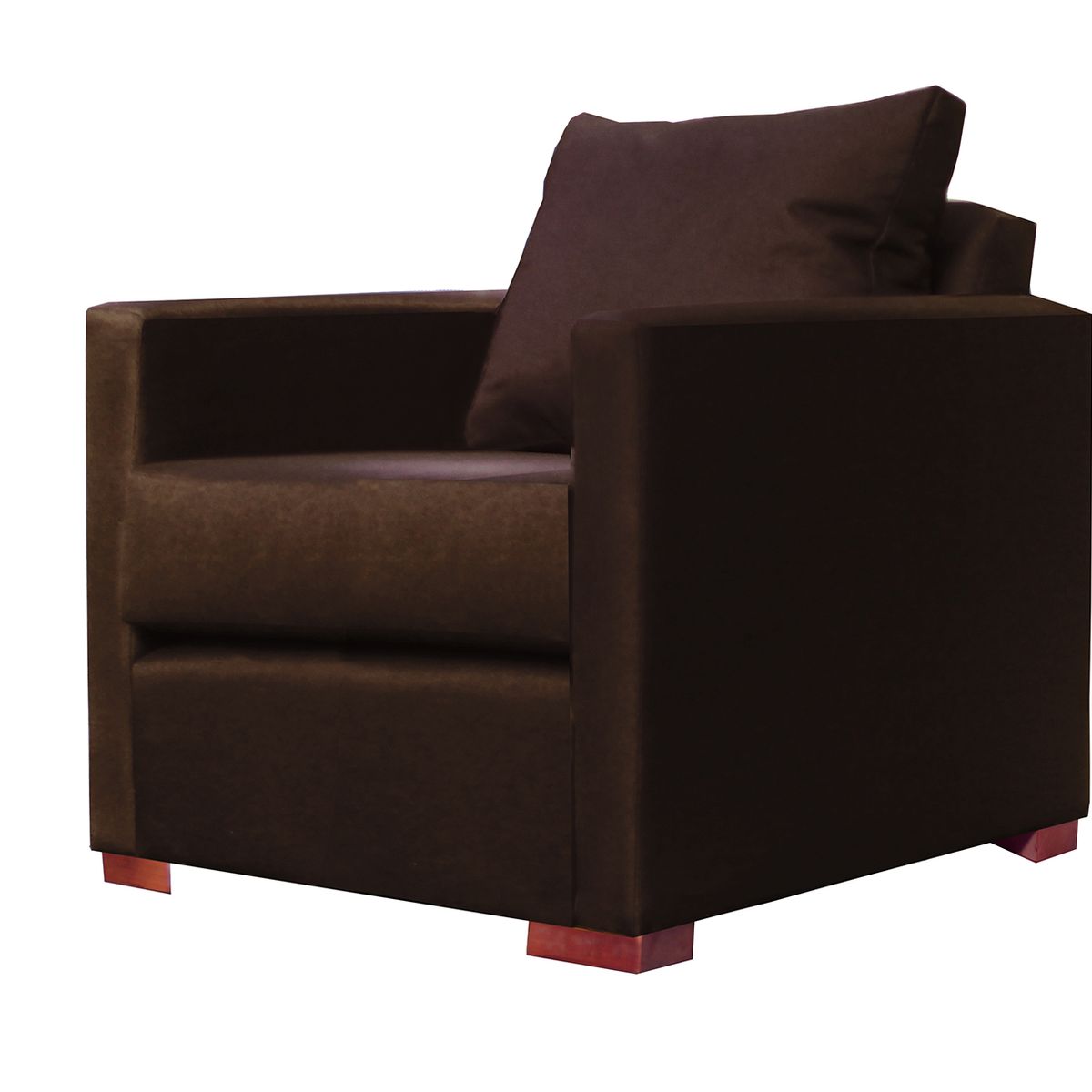 DKORA - Sofá 1 cuerpo Jade  Café