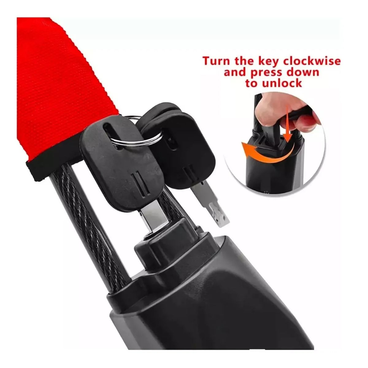 MOVI - Traba Volante Bloqueo Universal Antirrobo