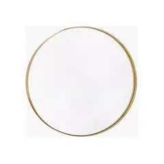 GENERICO - Espejo Redondo Lugano 80cm Diámetro Dorado