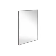 GENERICO - Espejo Rectangular 40x50cm Plast Office 4 Tonos Metalizados Gris