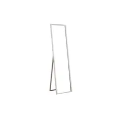 GENERICO - Espejo Cuerpo Entero 150x40cm Base Plegable Estilo Japonés Blanco