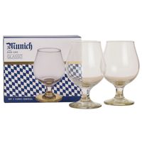Set 2 Vasos Cerveceros 495ml Base Ancha Elegantes