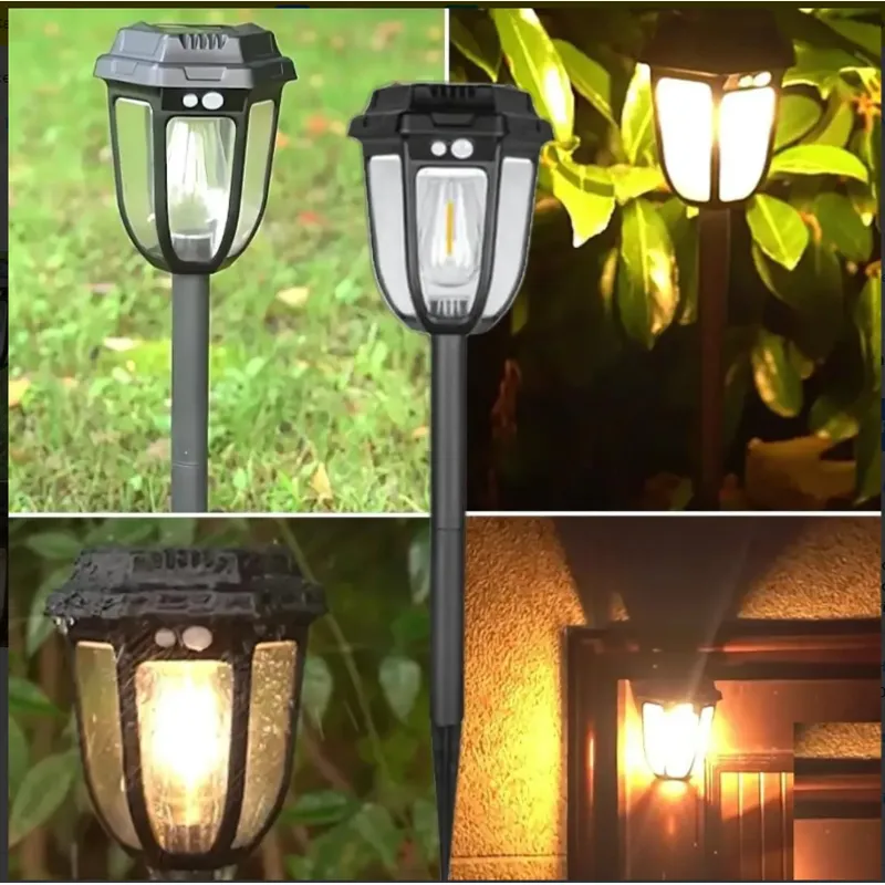 GENERICO - Led Solar Luz Calida Farol Con Sensor