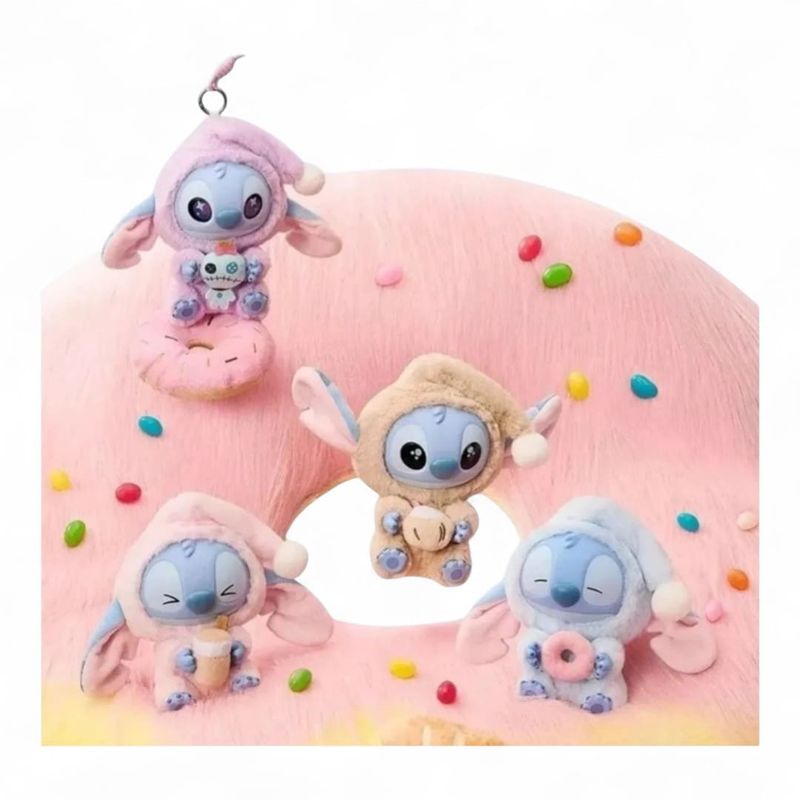 VICALLY FASHION - Labubu Stitch Sorpresa 1 Caja Coleccionable Azul Acero