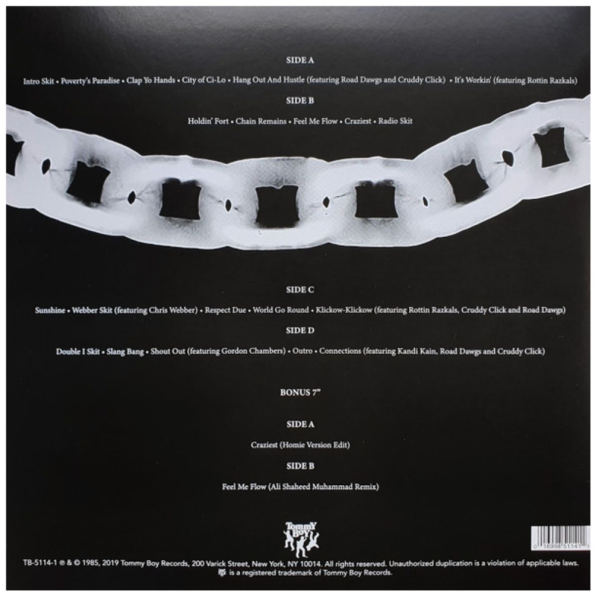 HITWAY MUSIC - NAUGHTY BY NATURE - POVERTYS PARADISE LIMITED ANNIVERSARY EDITION 2LP - VINILO