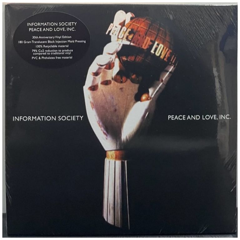 INFORMATION SOCIETY - PEACE & LOVE INC - 30TH ANNIVERSARY 2LP - VINILO