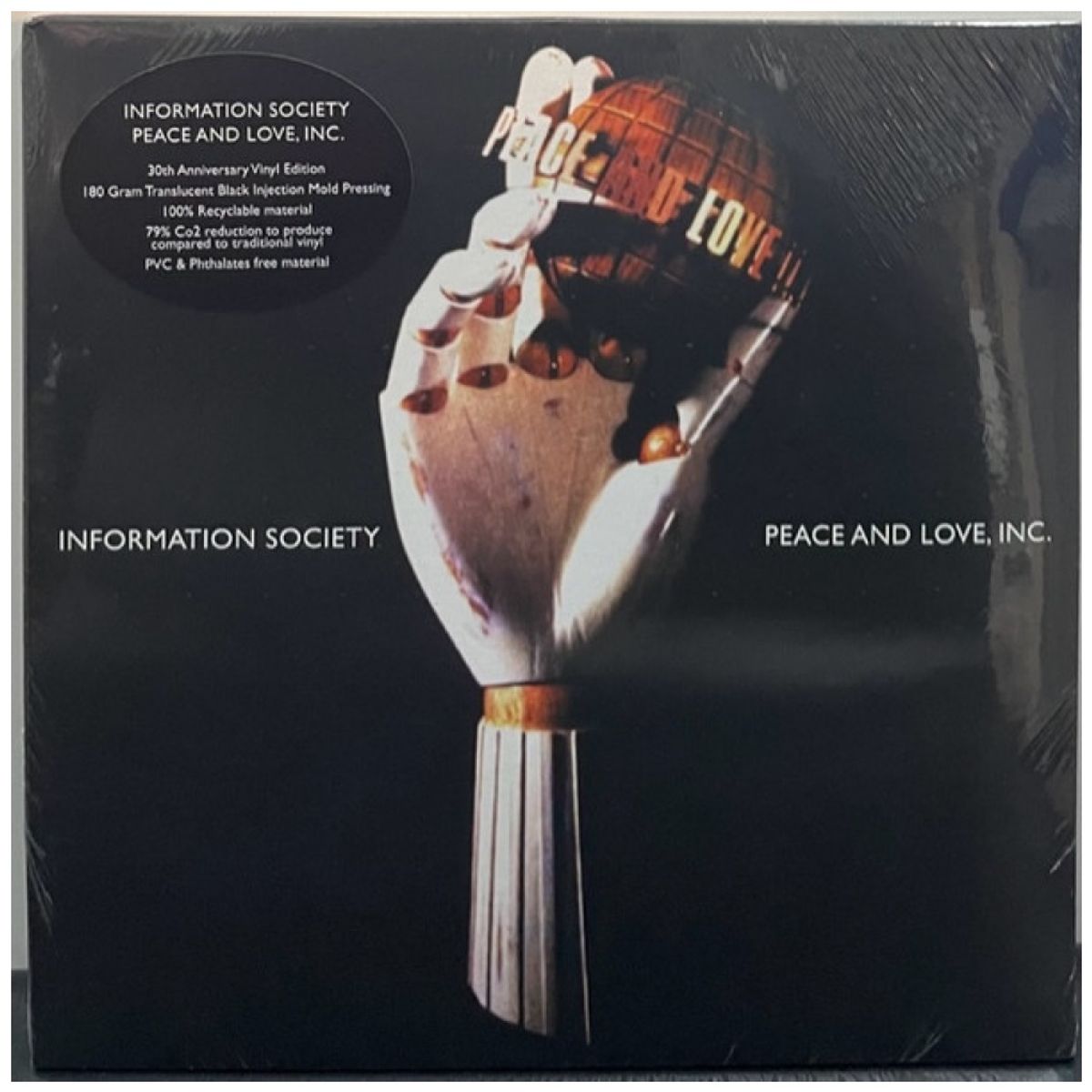 HITWAY MUSIC - INFORMATION SOCIETY - PEACE & LOVE INC - 30TH ANNIVERSARY 2LP - VINILO
