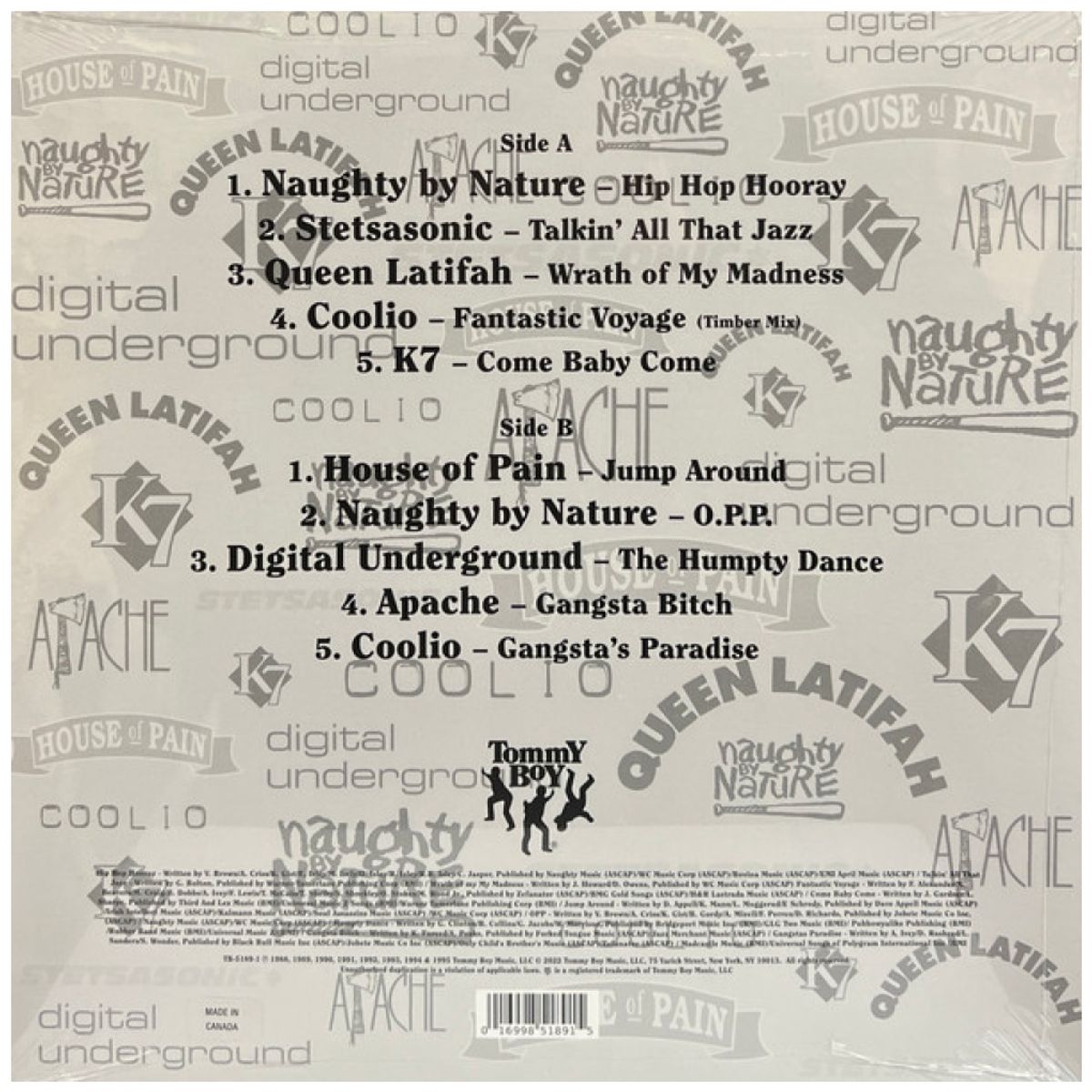 HITWAY MUSIC - TOMMY BOYS BADDEST BEATS - VARIOUS ARTISTS - VINILO