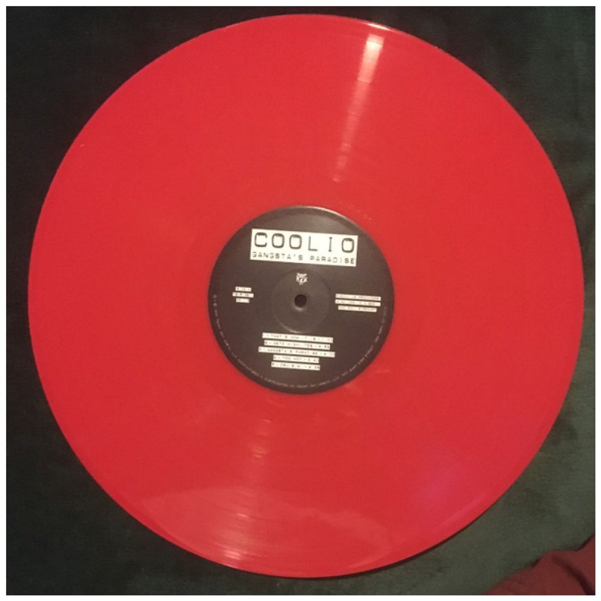 HITWAY MUSIC - COOLIO - GANGSTAS PARADISE 2LP ANNIVERSARY EDITION RED VINYL - VINILO