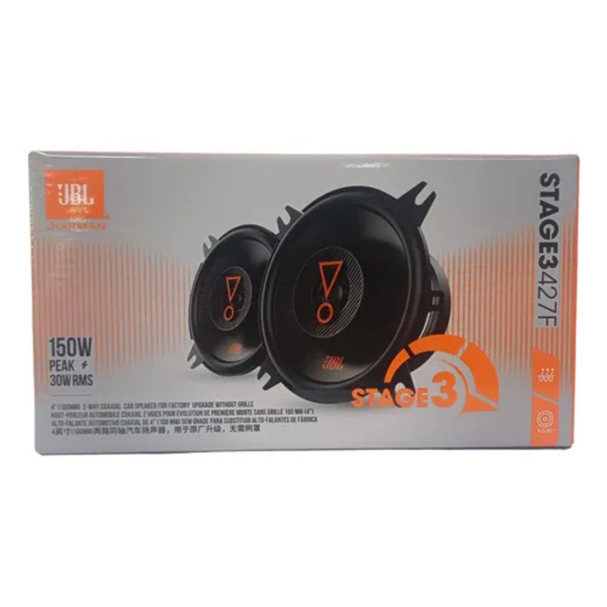 JBL - PARLANTES PARA VEHICULO JBL STAGE 3 427F NEGRO