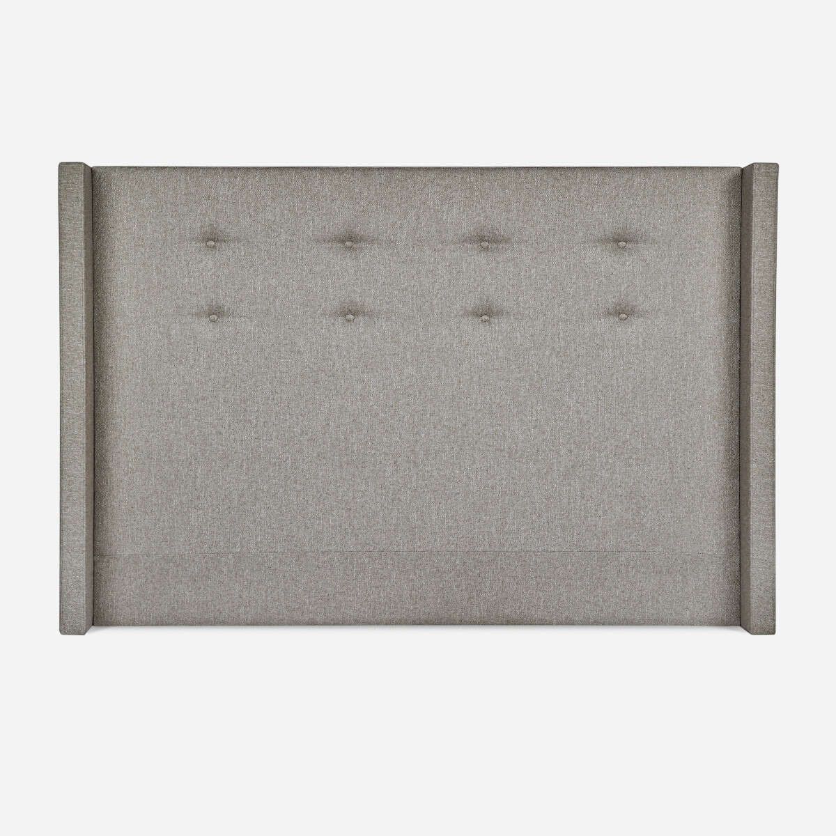 ROSEN - RESPALDO BRICKELL SUPER KING CR CENIZA