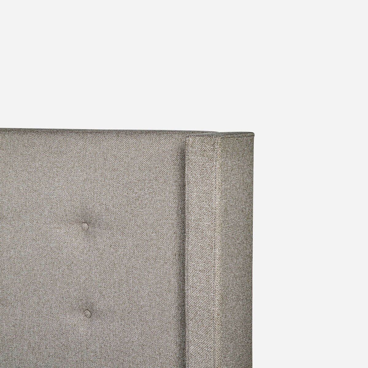 ROSEN - RESPALDO BRICKELL SUPER KING CR CENIZA