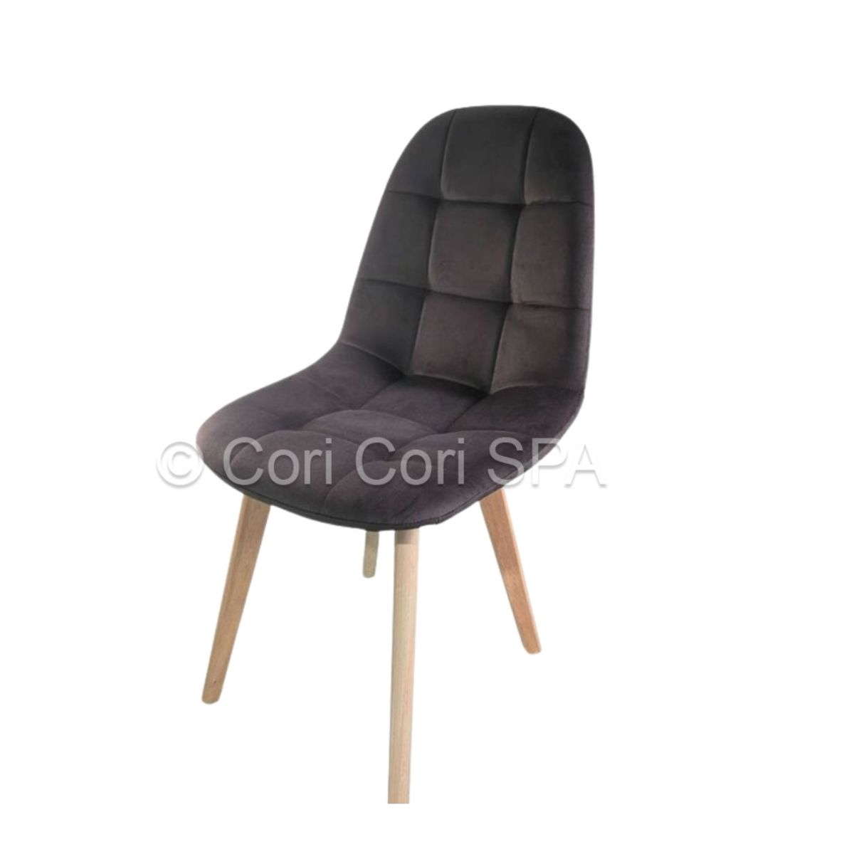 CORI CORI - Pack 6 Sillas Capitonne Velvet Cafe