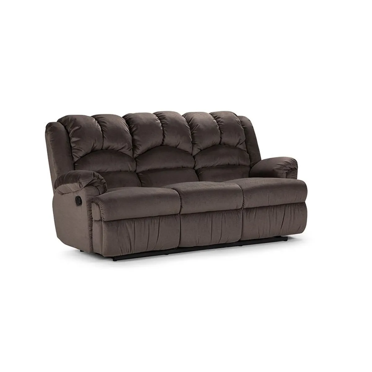 ROSEN - Sofá Reclinable Rosen Jarrie 3 Cuerpos Chex Manual Tela Gris