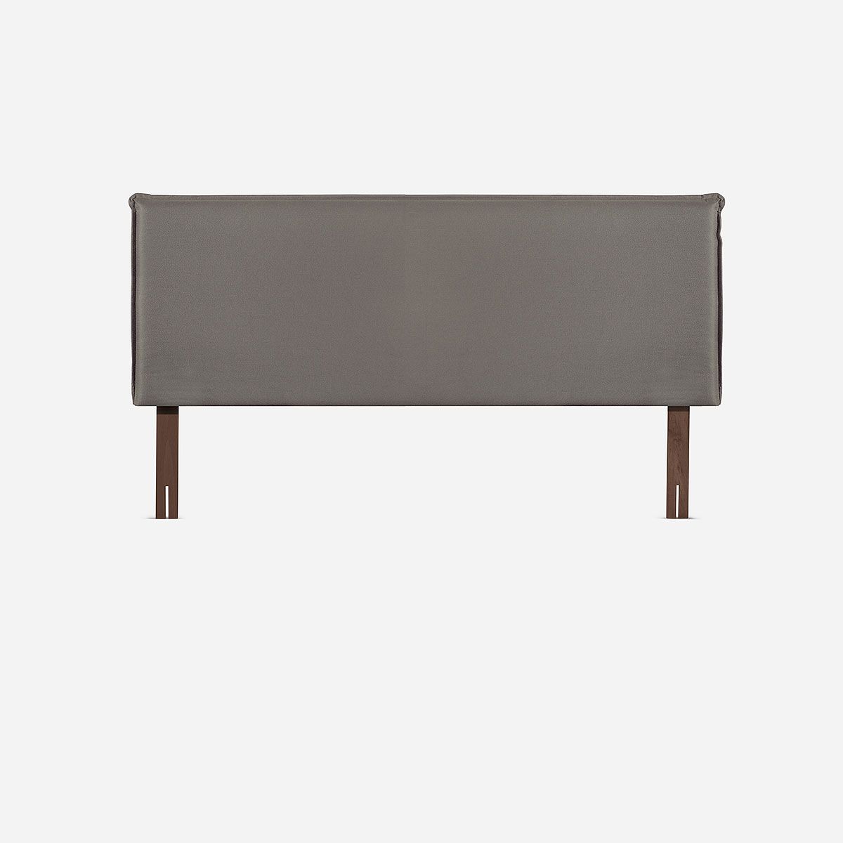 ROSEN - Cama Tempo King 180x200 cm + Respaldo Maurice Gris