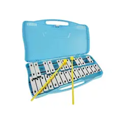 ANGEL - Metalofono 25 Notas Aluminio Ag-25n2-bl Case Azul