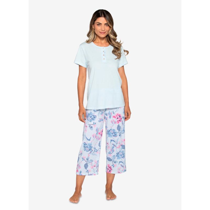 LADY GENNY - Pijama Mujer Estampado  Algodón/Cotton