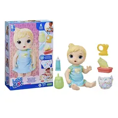 HASBRO - Baby Alive - Muñeca Bebé Cambio De Pañal - Rubia