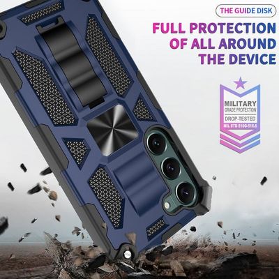 Imagen 2 del producto Carcasa Antigolpe Reforzada para Samsung Galaxy A26 5G Azul