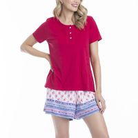 Pijama Cotton Y Viscosa Fresca Y Liviana