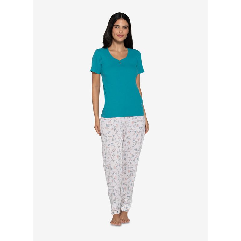 LADY GENNY - Pijama De Algodón Suave Mujer