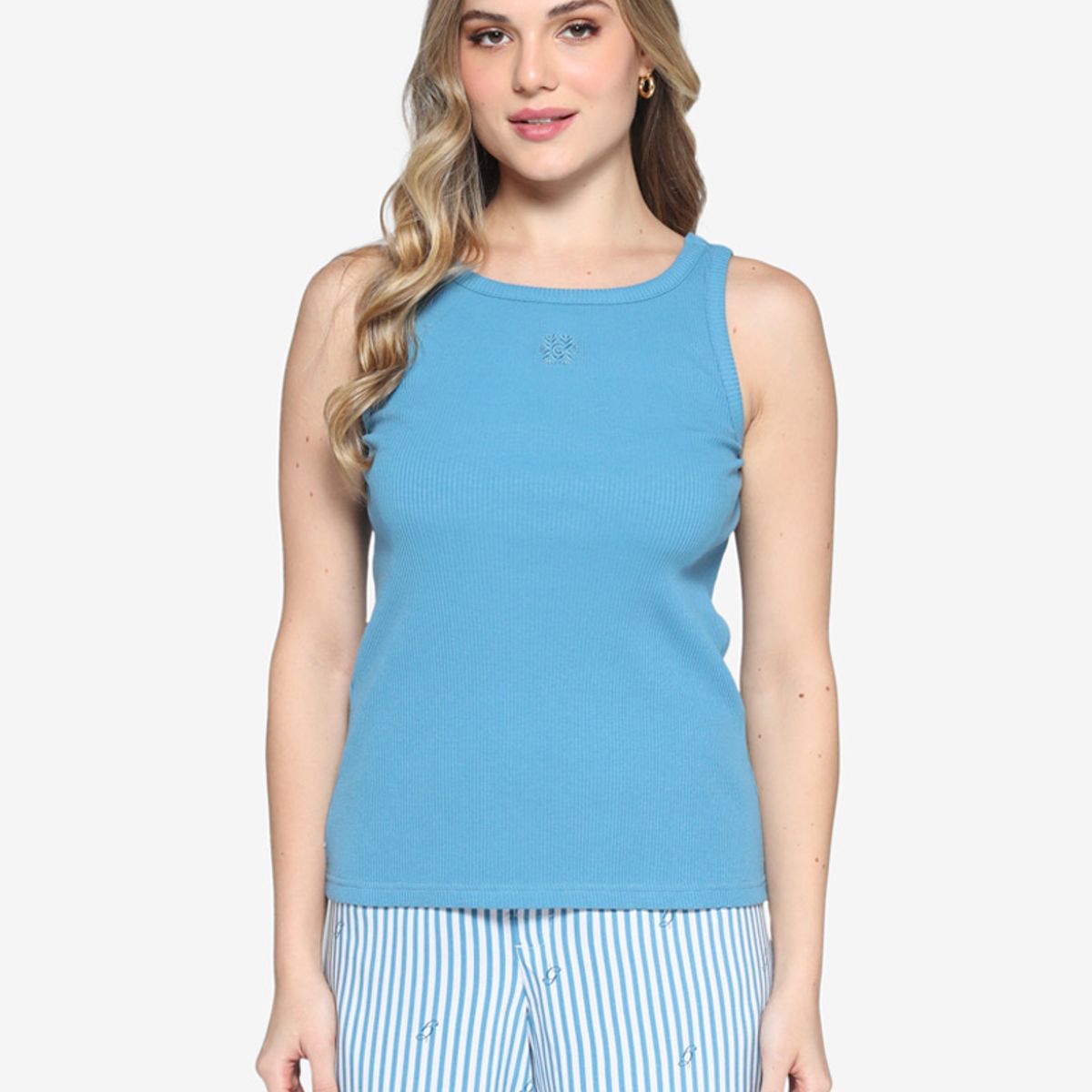 LADY GENNY - Pijama Short Algodón Y Viscosa