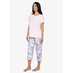 LADY GENNY - Pijama Verano Mujer Diseño Floral