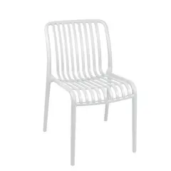 ESCANDINAVIA - Silla Plástico Apilable Deco Bremen Blanca