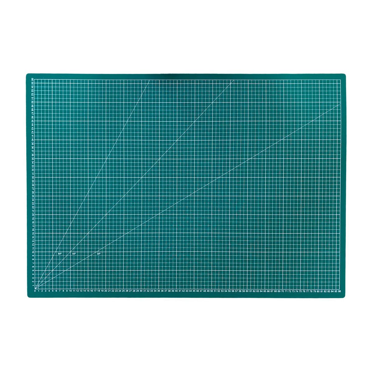 GENERICO - Bases De Corte Con Ángulos  Verde 90x60cm