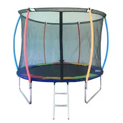 DO IT! - Cama Elástica 2.44 Mts Multicolor + Malla De Protección Superior Do It