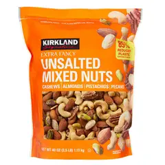 KIRKLAND - Mezcla de Frutos Secos sin Sal Extra Fancy 1,13 kg