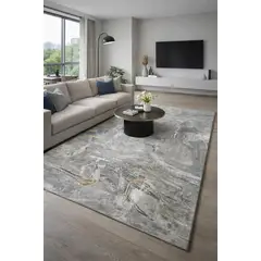 GENERICO - Alfombra 160x230 Moderna Suave Elegante E96