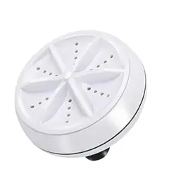GENERICO - Mini Lavadora Ultrasonica Portátil Turbina 1 Kg Ropa Usb