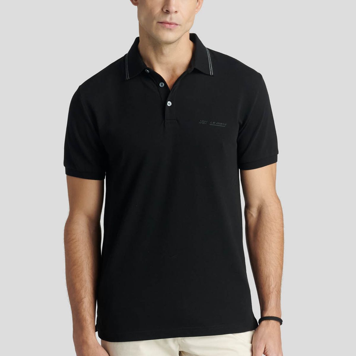 NEW MAN - Polo  Monaco Negro New Man