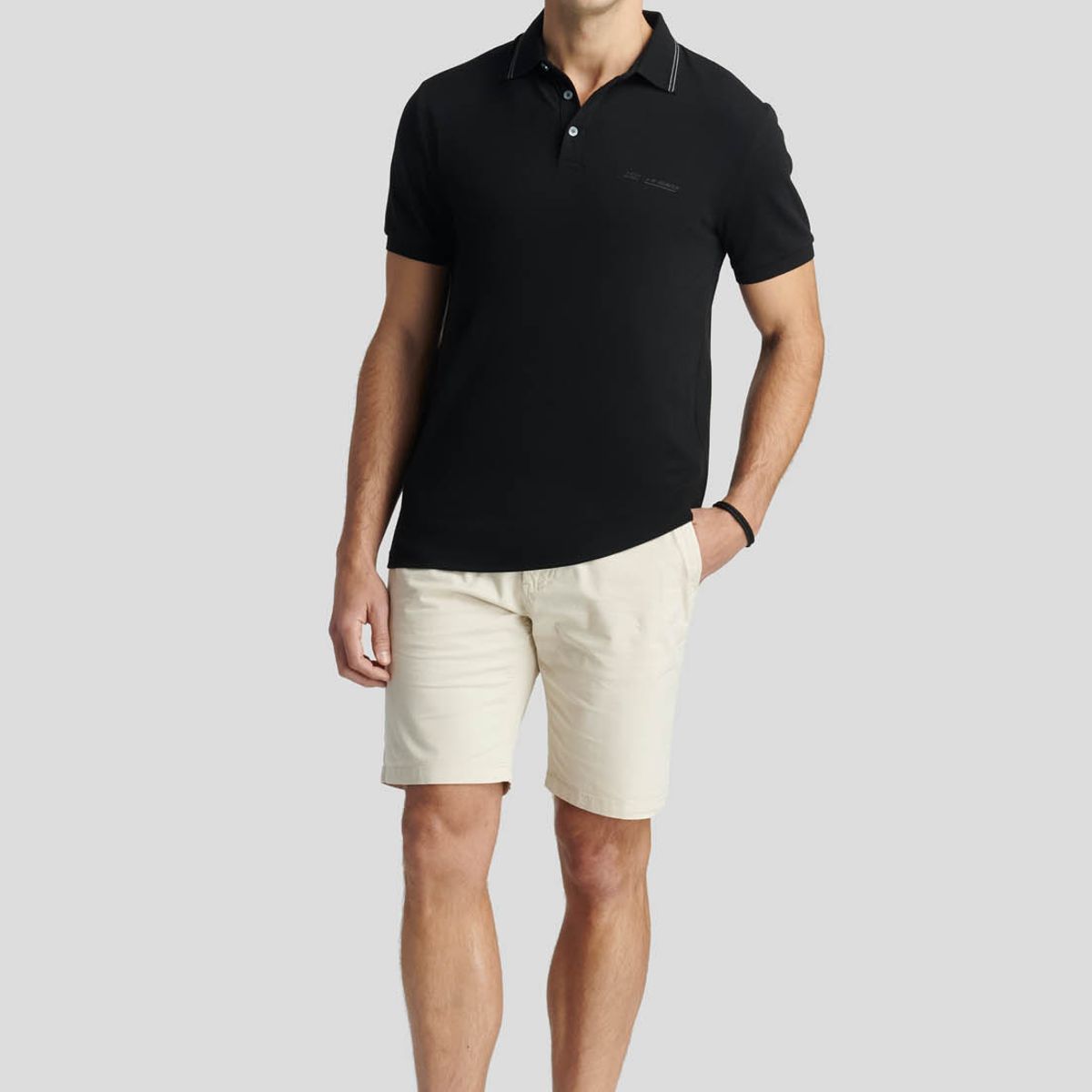NEW MAN - Polo  Monaco Negro New Man