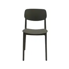 ESCANDINAVIA - Silla Plástico Apilable Deco Estocolmo Gris
