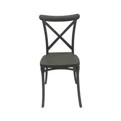 ESCANDINAVIA - Silla Plástico Apilable Deco Copenhagen Gris