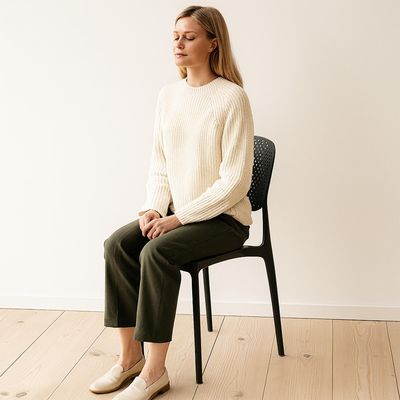 Imagen 2 del producto Silla Plástico Apilable Deco Hamburg Negra