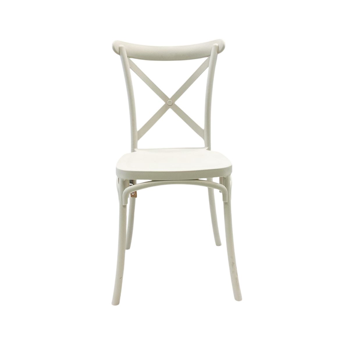 ESCANDINAVIA - Silla Plástico Apilable Deco Copenhagen Blanca Escandinavia