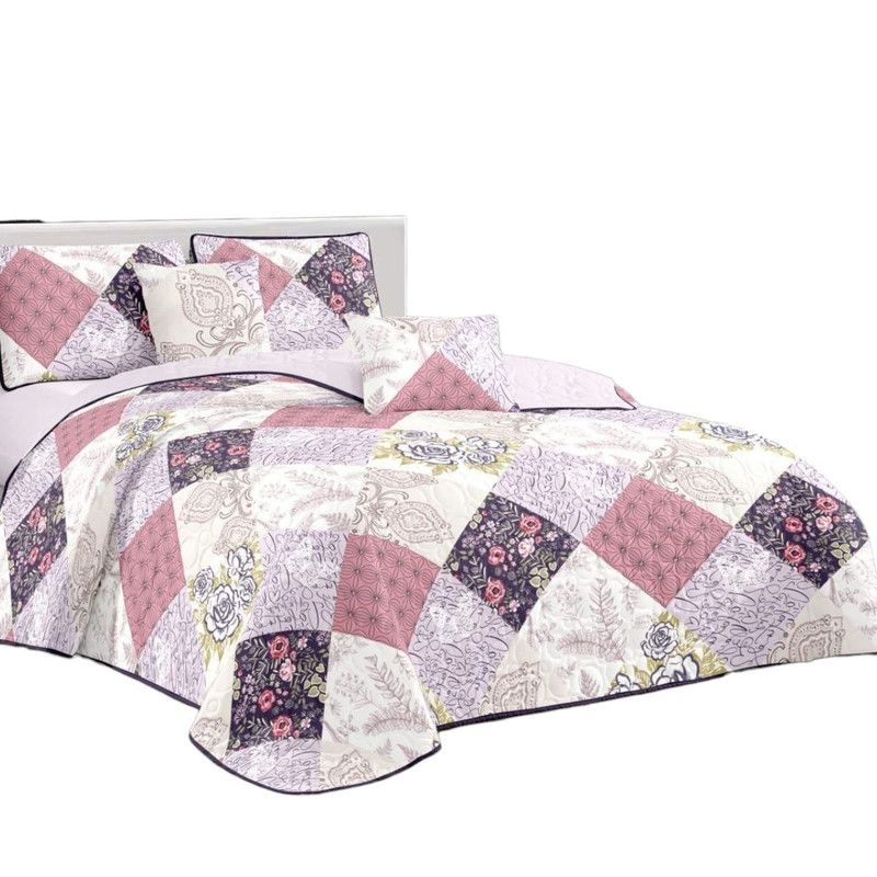 GENERICO - Cubrecama De Verano King 250x270cm Colcha + 2 Fundas Cobertor