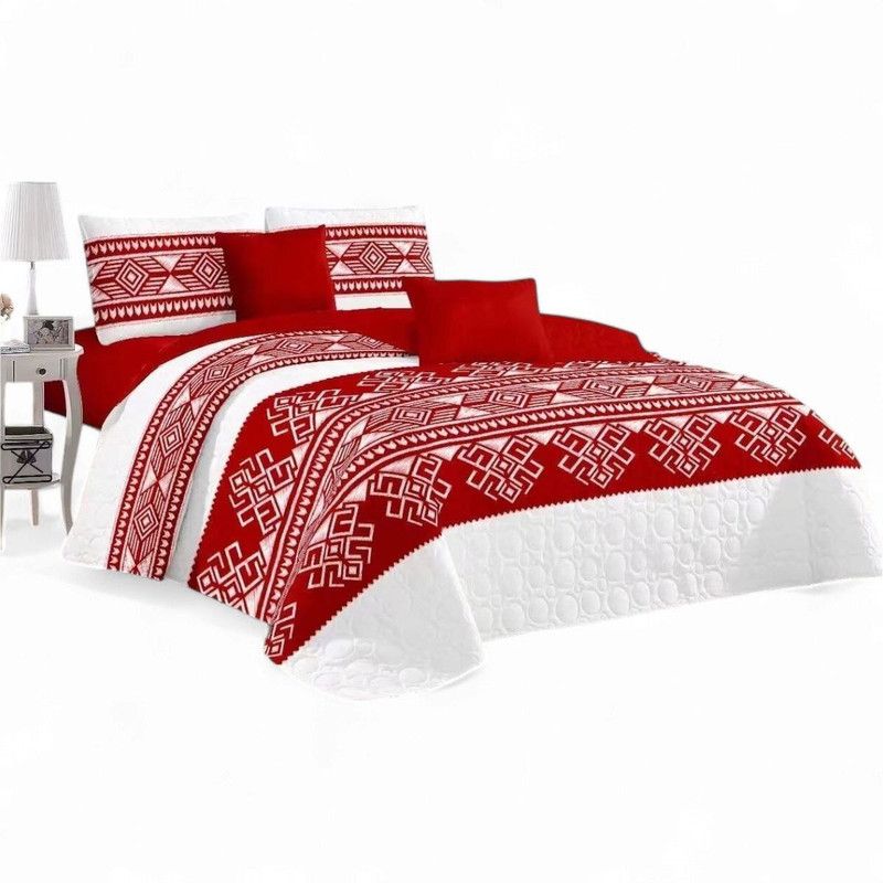 GENERICO - Cubrecama De Verano King 250x270cm Colcha + 2 Fundas Cobertor