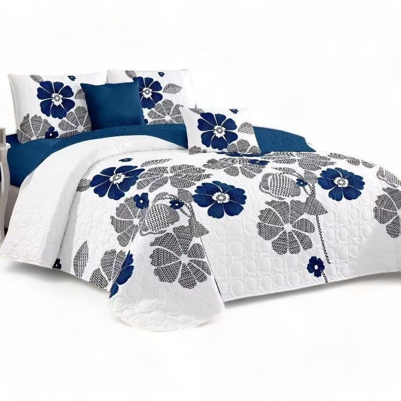 GENERICO - Cubrecama De Verano King 250x270cm Colcha + 2 Fundas Cobertor