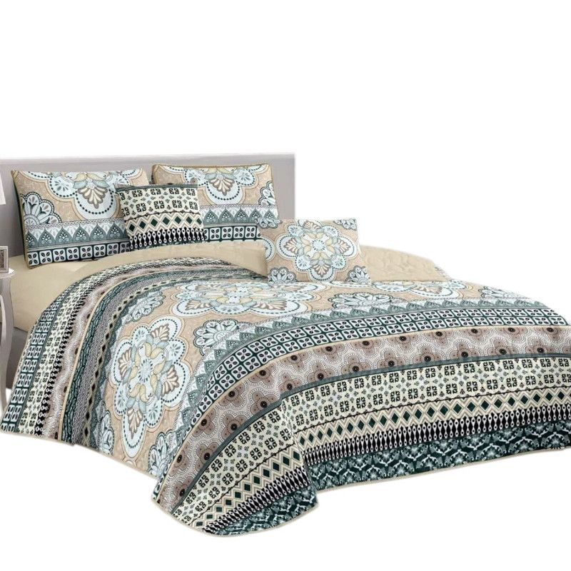 GENERICO - Cubrecama De Verano King 250x270cm Colcha + 2 Fundas Cobertor