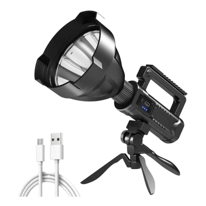 GENERICO - Foco Linterna Led Largo Alcance Recargable